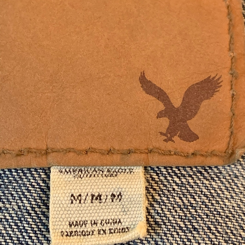 DISTRESSED AMERICAN EAGLE Outfitters Jacket! - Picture 8 of 8